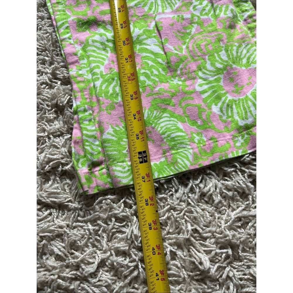 Lilly Pulitzer The Beach Pant Cabana Pink SunnySide Lions Small - Picture 8 of 12